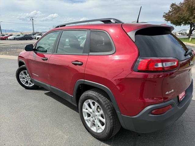 used 2017 Jeep Cherokee car, priced at $12,995
