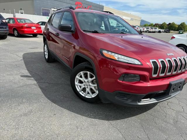 used 2017 Jeep Cherokee car, priced at $12,995