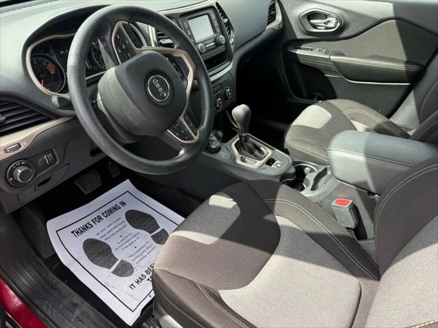 used 2017 Jeep Cherokee car, priced at $12,995