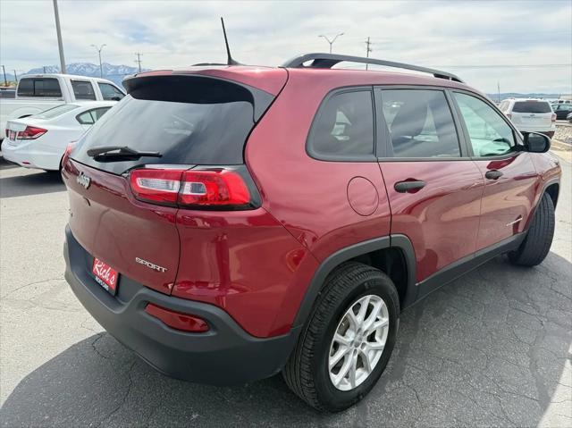 used 2017 Jeep Cherokee car, priced at $12,995