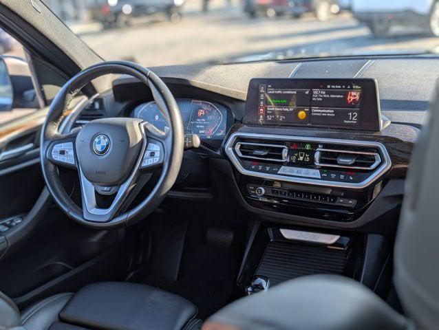 used 2022 BMW X3 car, priced at $28,500