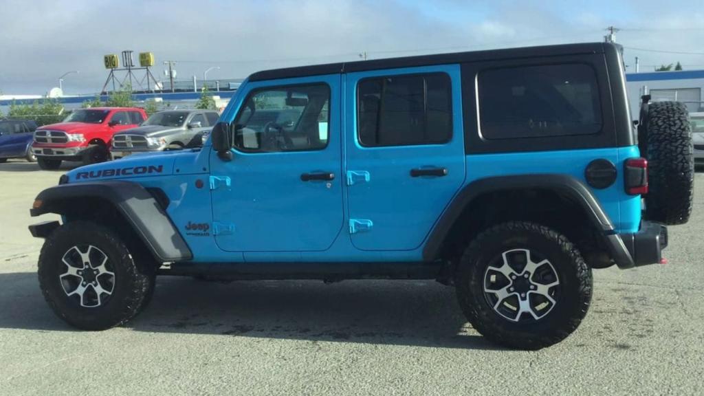 used 2021 Jeep Wrangler Unlimited car, priced at $40,560