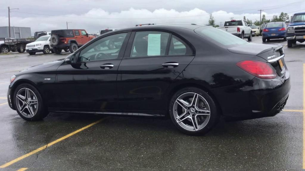 used 2021 Mercedes-Benz AMG C 43 car, priced at $46,877