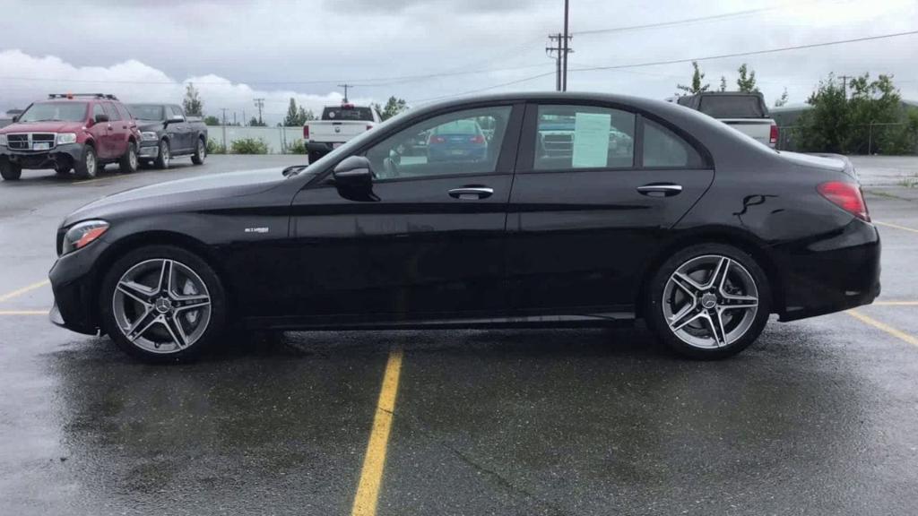used 2021 Mercedes-Benz AMG C 43 car, priced at $47,877