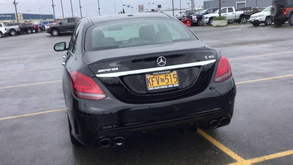 used 2021 Mercedes-Benz AMG C 43 car, priced at $47,877