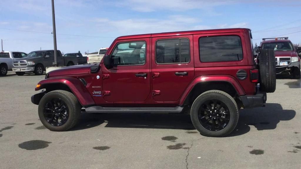used 2021 Jeep Wrangler Unlimited 4xe car, priced at $43,879