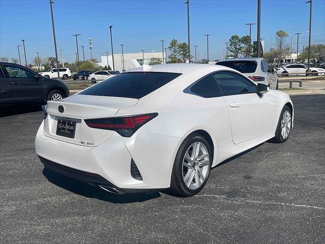 new 2024 Lexus RC 300 car, priced at $50,975