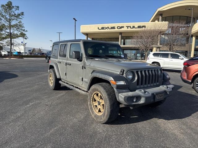 used 2020 Jeep Wrangler Unlimited car, priced at $21,960