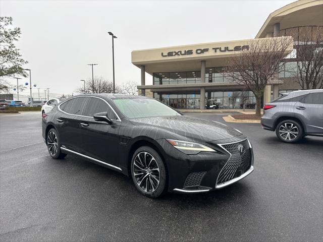 used 2022 Lexus LS 500h car, priced at $73,980