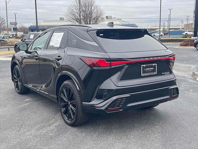 used 2023 Lexus RX 500h car, priced at $60,911