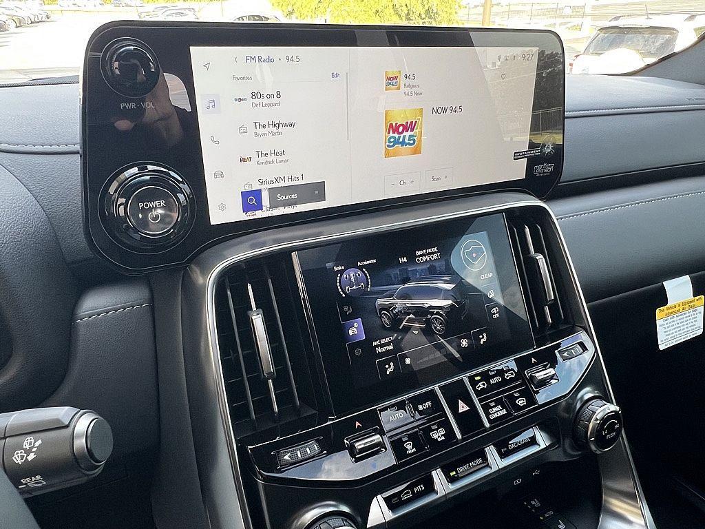 new 2025 Lexus LX 700h car, priced at $123,422