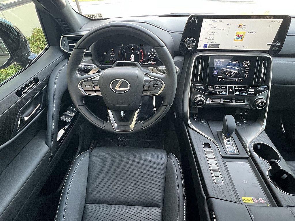 new 2025 Lexus LX 700h car, priced at $123,422