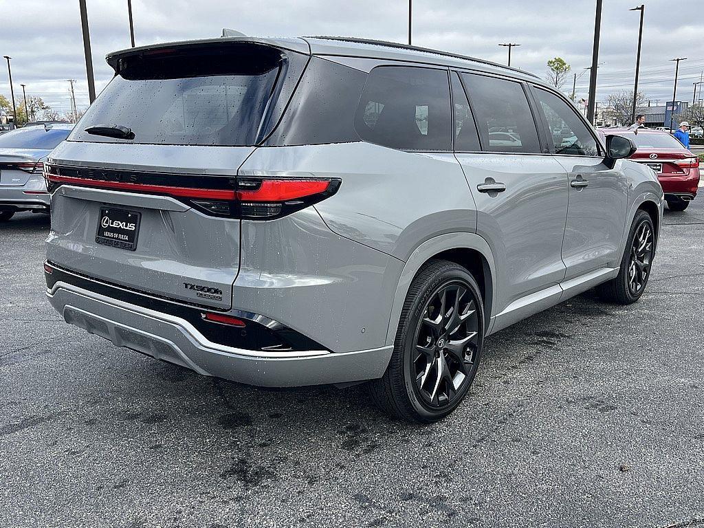 new 2026 Lexus TX 500h car, priced at $80,072