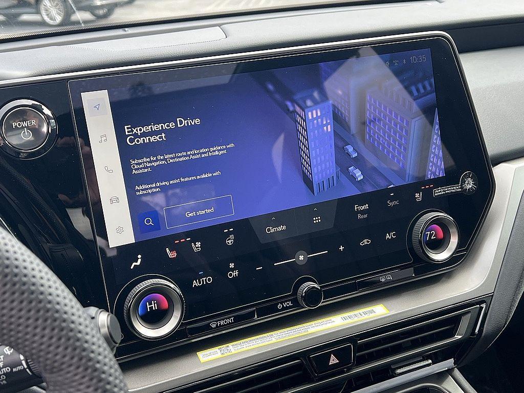 new 2026 Lexus TX 500h car, priced at $80,072