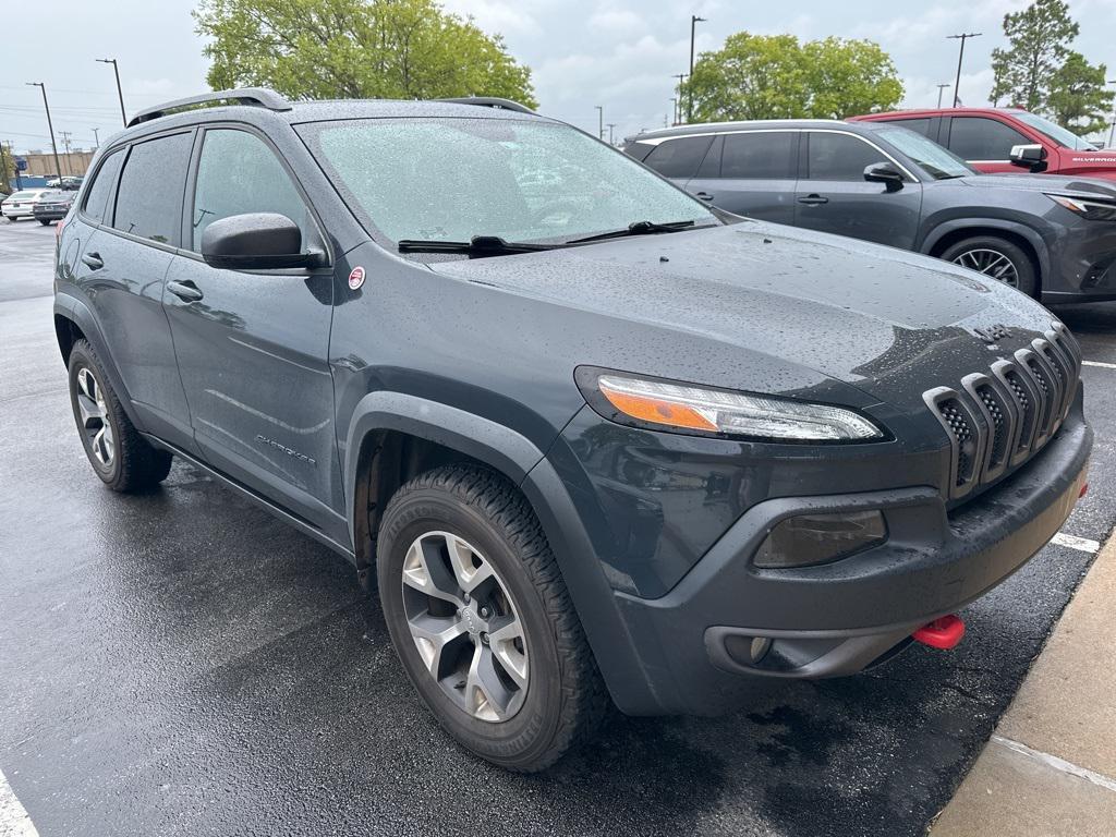 used 2017 Jeep Cherokee car, priced at $14,930