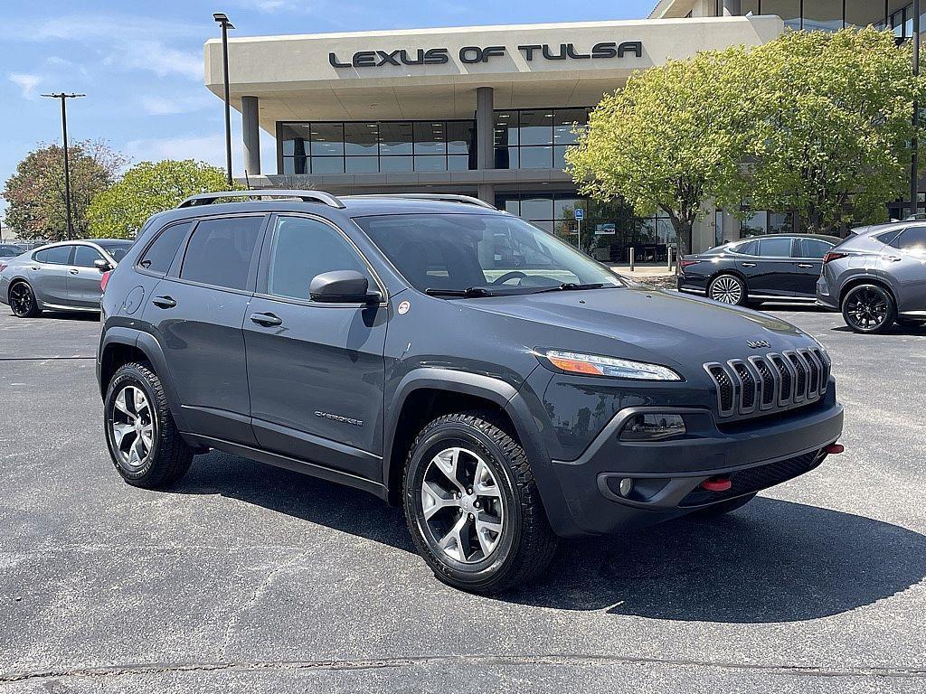 used 2017 Jeep Cherokee car, priced at $14,930