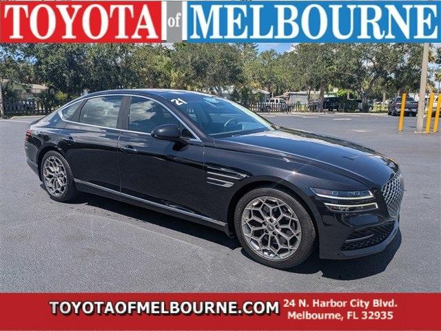 used 2021 Genesis G80 car, priced at $28,499