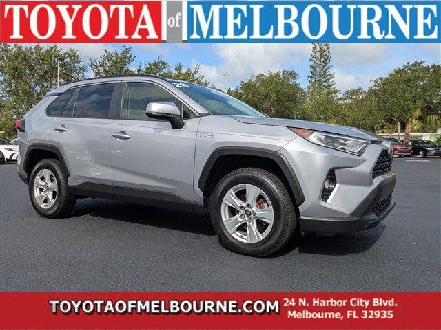 used 2020 Toyota RAV4 Hybrid car, priced at $23,499