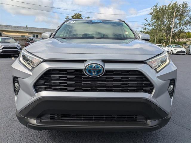 used 2020 Toyota RAV4 Hybrid car, priced at $22,998