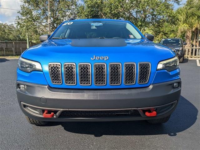 used 2020 Jeep Cherokee car, priced at $18,984