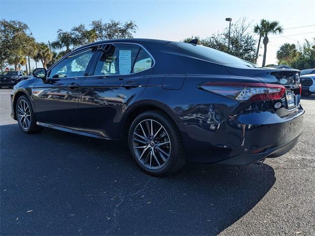 used 2021 Toyota Camry Hybrid car, priced at $26,777