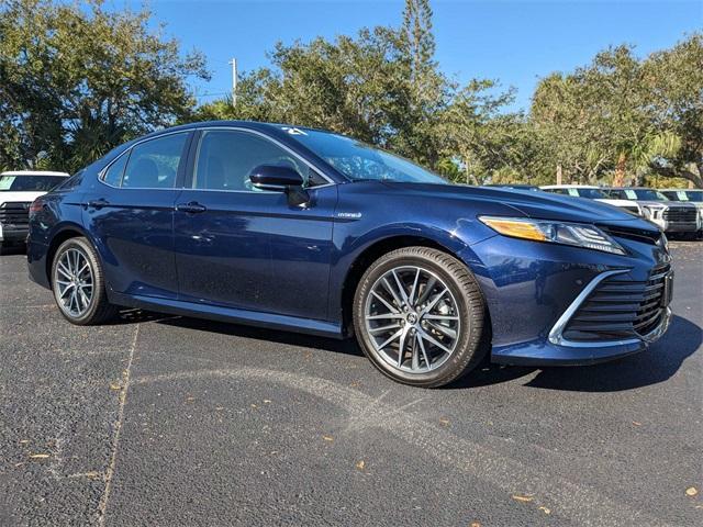 used 2021 Toyota Camry Hybrid car, priced at $26,777