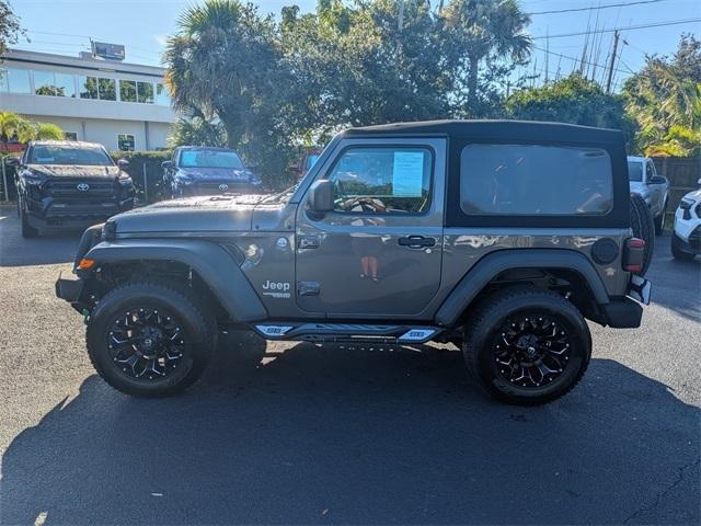 used 2021 Jeep Wrangler car, priced at $19,998