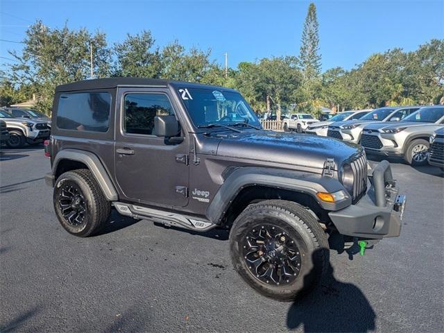 used 2021 Jeep Wrangler car, priced at $19,998