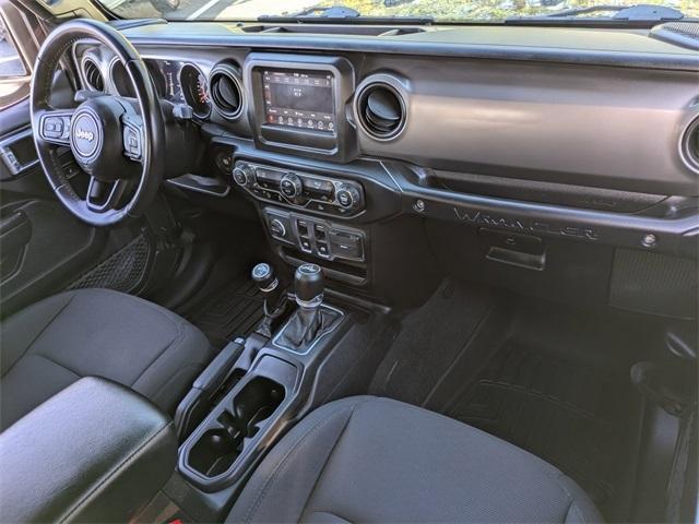 used 2021 Jeep Wrangler car, priced at $19,998