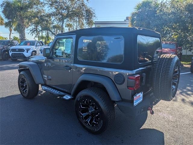 used 2021 Jeep Wrangler car, priced at $19,998