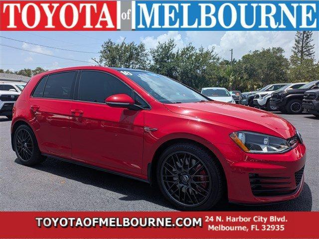 used 2016 Volkswagen Golf GTI car, priced at $18,998