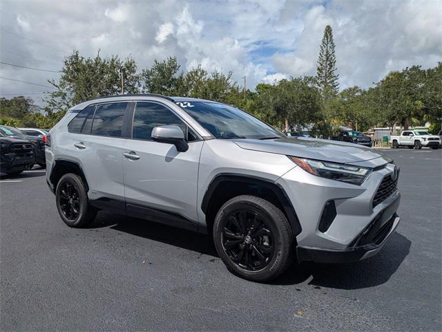 used 2022 Toyota RAV4 Hybrid car, priced at $29,995