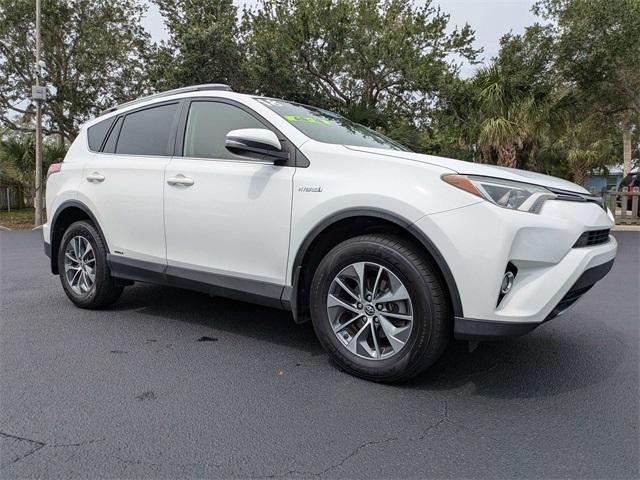 used 2018 Toyota RAV4 Hybrid car, priced at $16,998