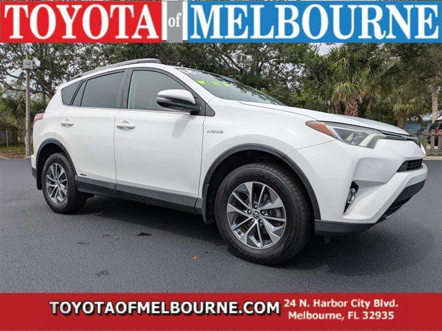 used 2018 Toyota RAV4 Hybrid car, priced at $16,499