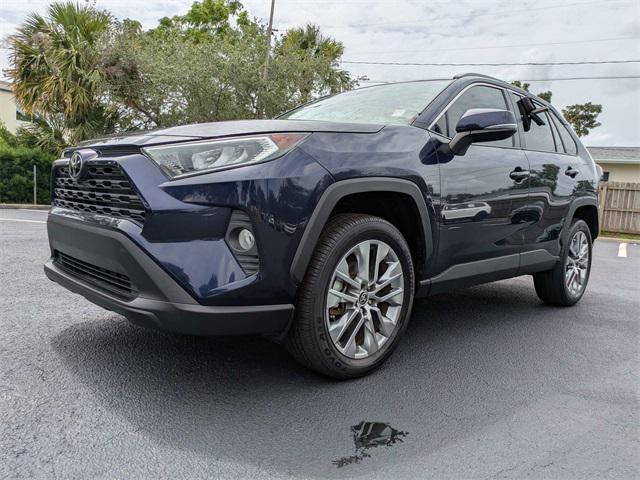 used 2021 Toyota RAV4 car, priced at $25,499