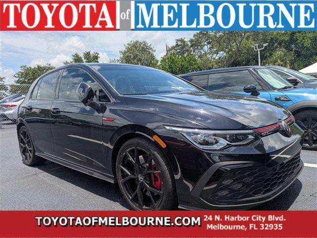 used 2024 Volkswagen Golf GTI car, priced at $29,488