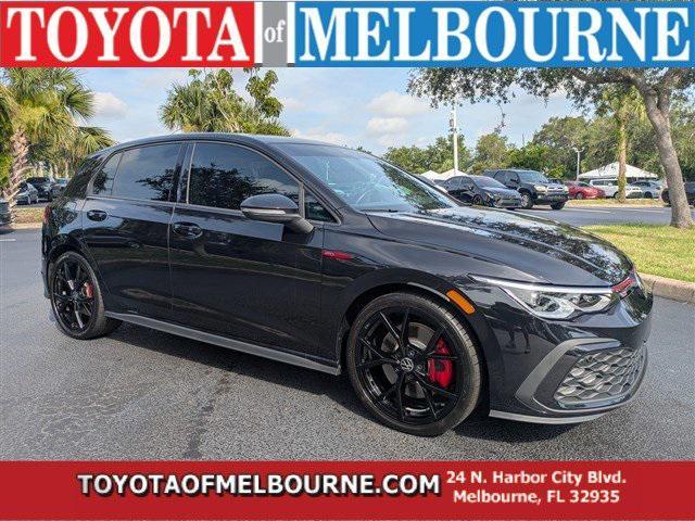 used 2024 Volkswagen Golf GTI car, priced at $28,499