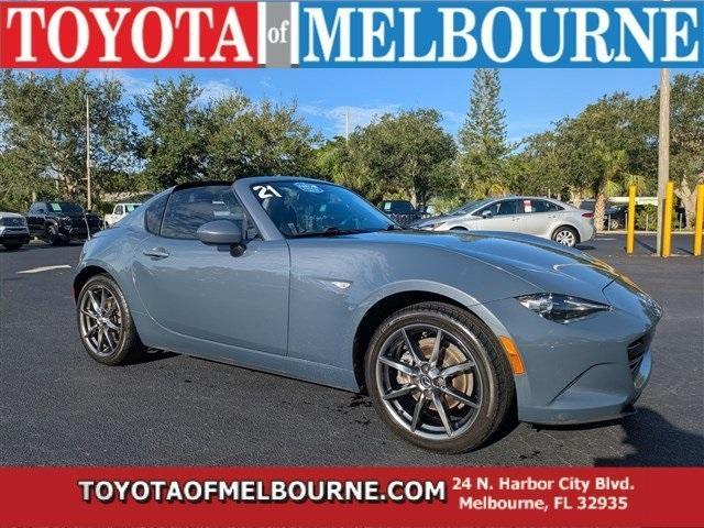 used 2021 Mazda MX-5 Miata RF car, priced at $15,955