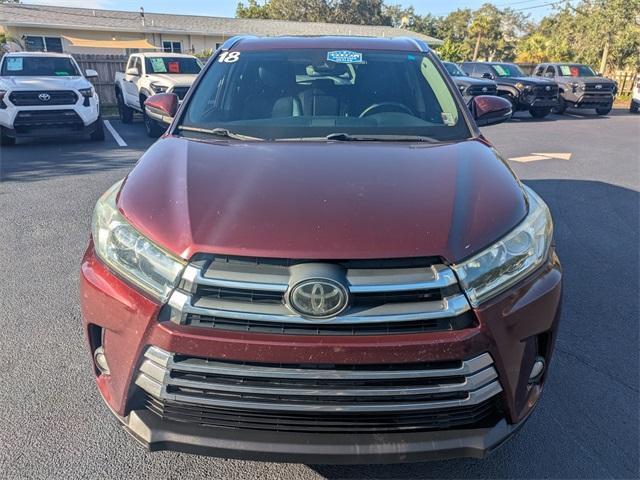 used 2018 Toyota Highlander car, priced at $20,499