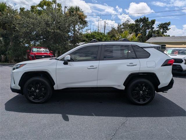 used 2024 Toyota RAV4 Hybrid car, priced at $31,998