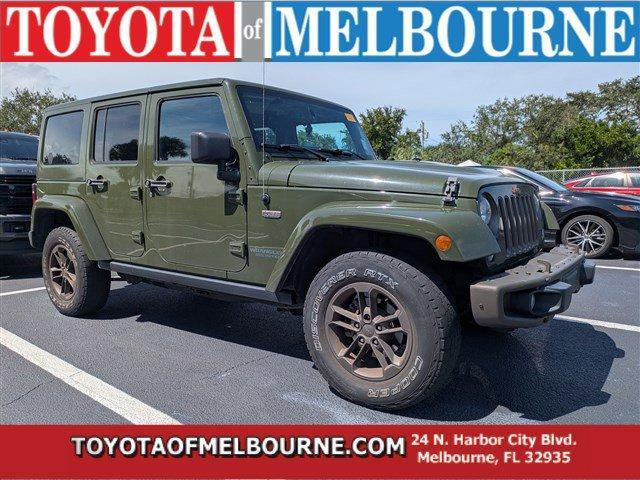used 2016 Jeep Wrangler Unlimited car, priced at $18,985