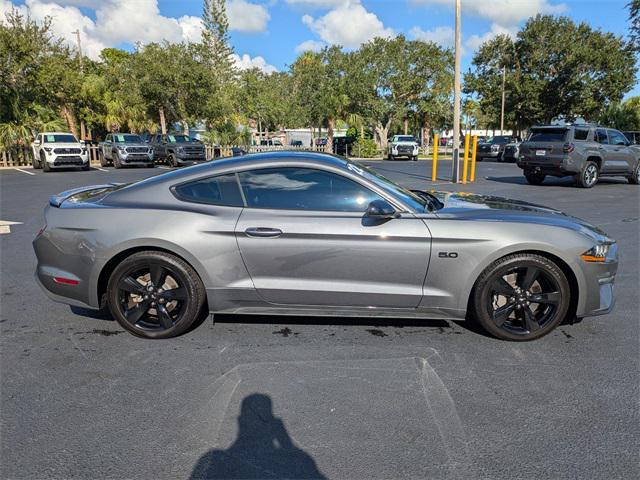 used 2022 Ford Mustang car, priced at $37,884