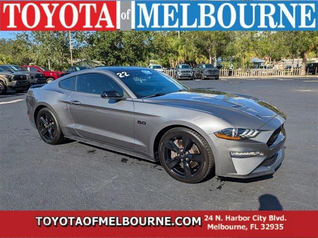 used 2022 Ford Mustang car, priced at $37,884