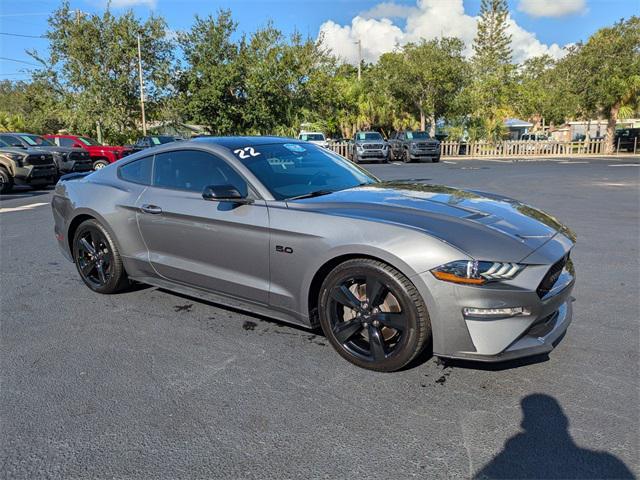 used 2022 Ford Mustang car, priced at $37,884