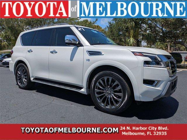 used 2021 Nissan Armada car, priced at $38,984