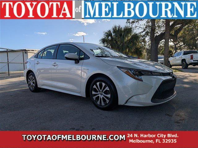 used 2021 Toyota Corolla Hybrid car, priced at $16,985