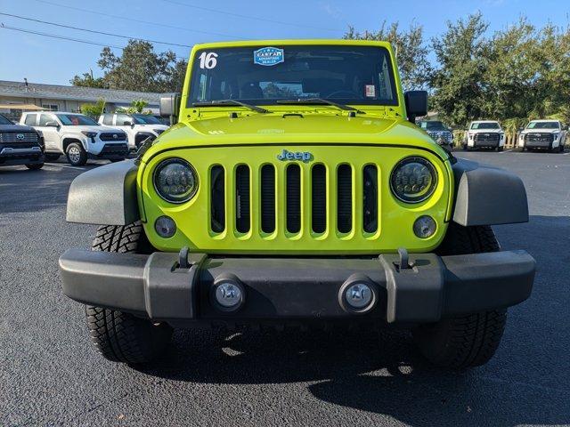 used 2016 Jeep Wrangler car, priced at $16,975