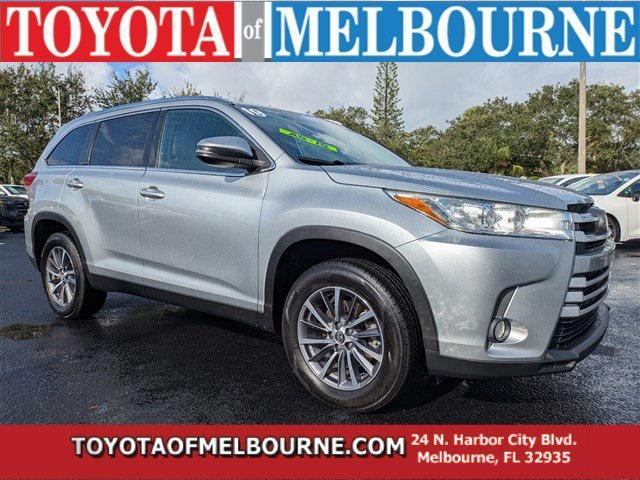 used 2019 Toyota Highlander car, priced at $19,499
