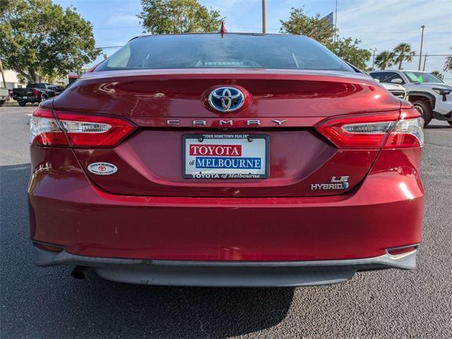 used 2018 Toyota Camry Hybrid car, priced at $17,499