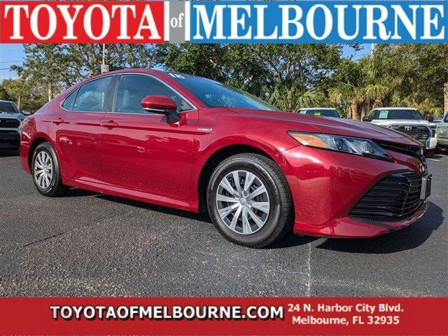 used 2018 Toyota Camry Hybrid car, priced at $17,499